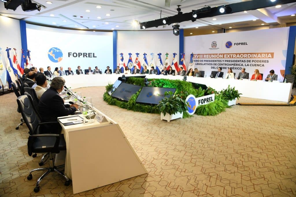 XXVIII Reunión Extraordinaria del Foro de Presidentes y Presidentas de Poderes Legislativos de Centroamérica, la Cuenca del Caribe y México