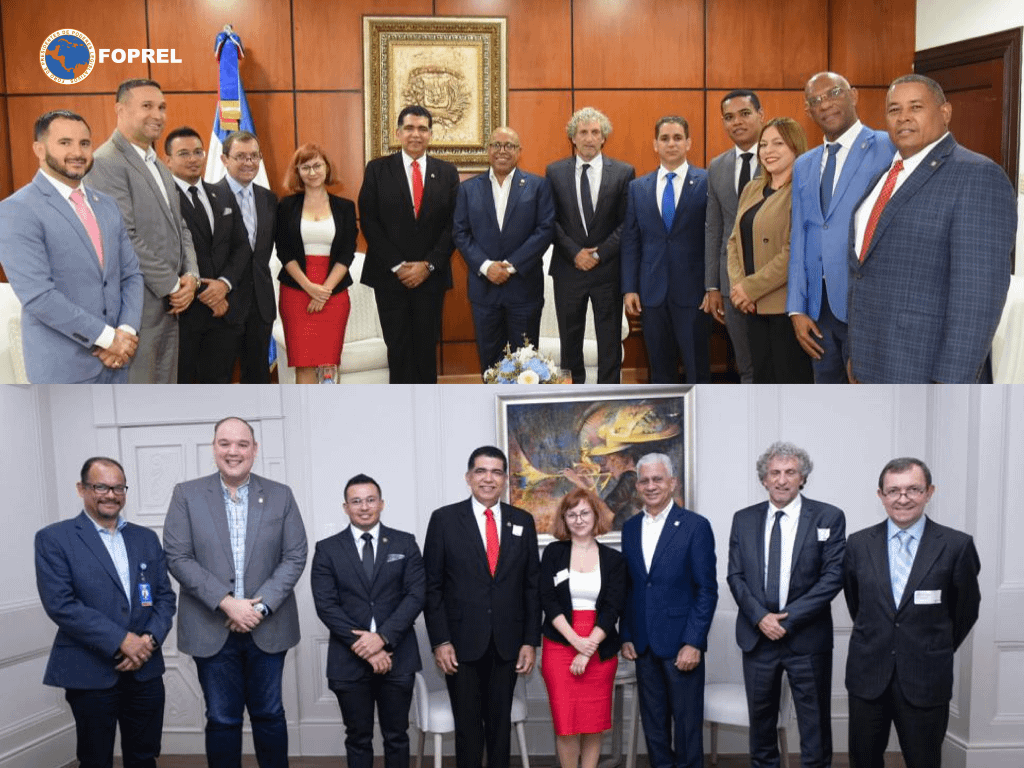 Secretaría Permanente del FOPREL y GLACY+ del Consejo de Europa sostienen encuentro con representantes del Parlamento de República Dominicana