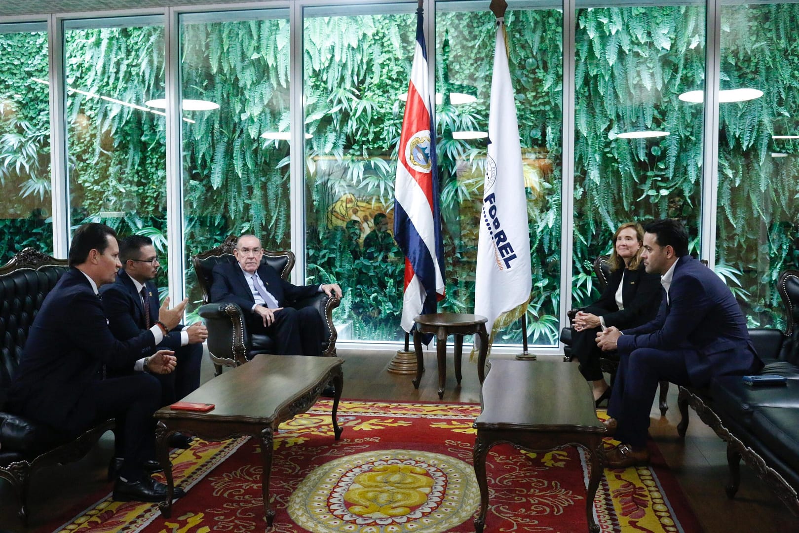 Representantes del BCIE y del FOPREL Sostienen Encuentro en Costa Rica