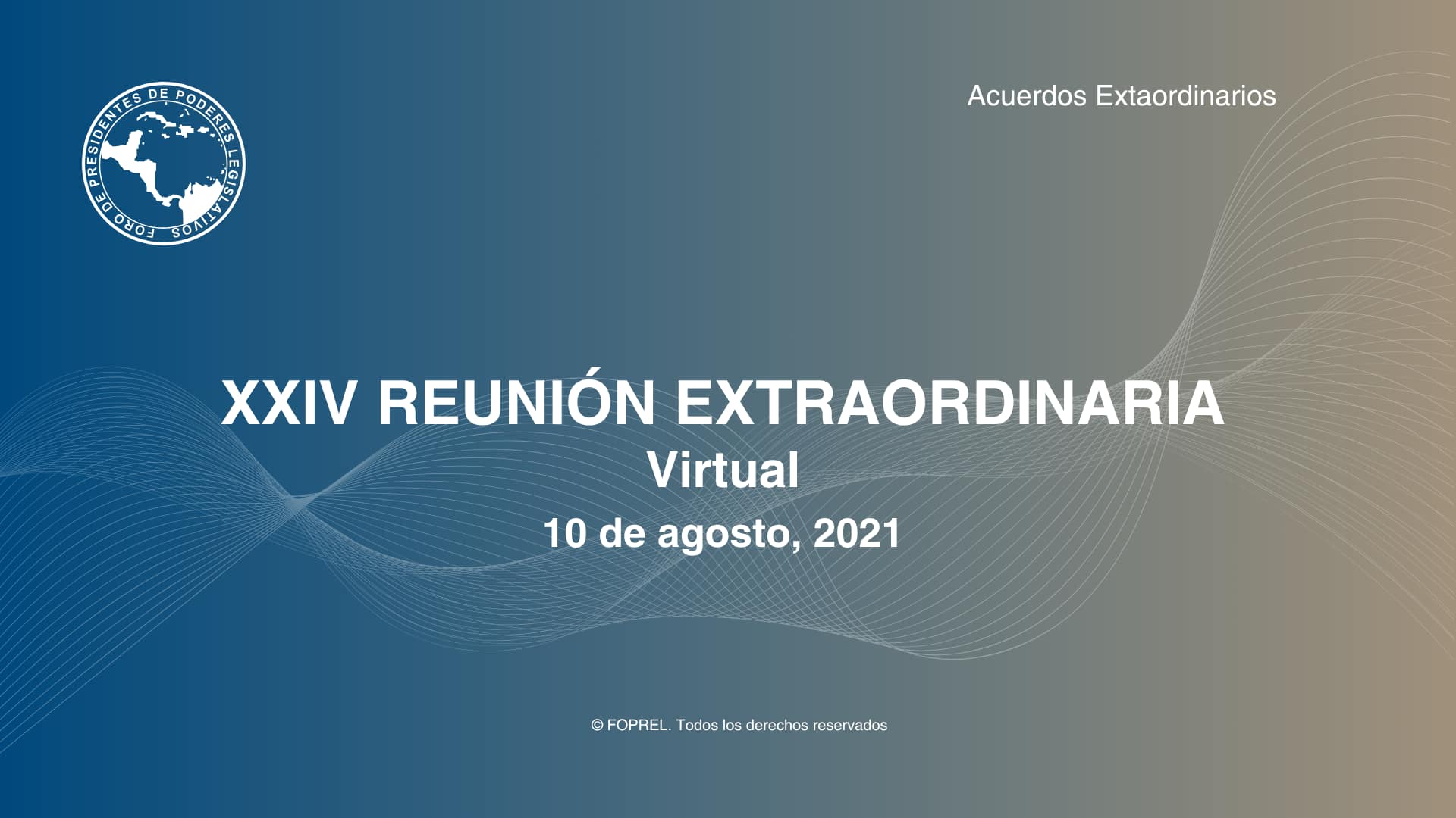 XXIV Reunión Extraordinaria