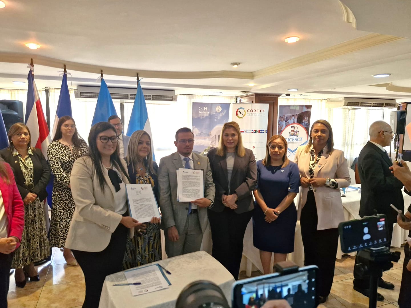 FOPREL fortalece la cooperación regional en la lucha contra la trata de personas y el tráfico ilícito de migrantes durante el II Simposio Internacional y la III Reunión Plenaria de la CORETT