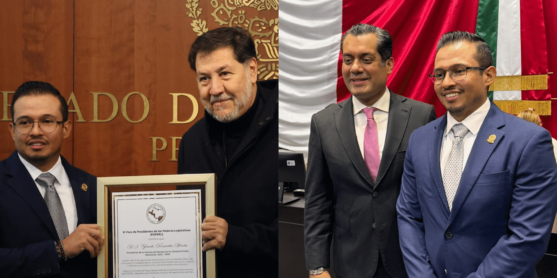 Secretario Ejecutivo del FOPREL se reúne con representantes del Congreso de la Unión de México